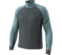 DYNAFIT - Maglia a manica lunga e 1/2 zip Alpine uomo - Blu (Taglia: M)