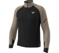 DYNAFIT - Maglia a manica lunga e 1/2 zip Alpine uomo - Verde (Taglia: L)