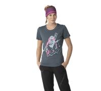 Dynafit Blacklight Cotton W - T-shirt - donna XS Dark Grey/Pink woman Bluesign,Cotone Organico/Biologico
