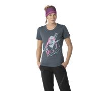 DYNAFIT - Maglia in cotone Blacklight donna - Grigio (Taglia: 42)