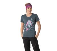 DYNAFIT - Maglia in cotone Blacklight donna - Grigio (Taglia: 46)