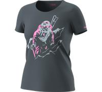 DYNAFIT - Maglia in cotone Blacklight donna - Grigio (Taglia: 48)