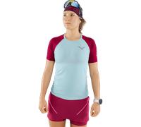 Dynafit Ultra 3 S-Tech S/S W- maglia trail running - donna Blue/Dark Pink XS/S
