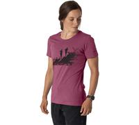 Dynafit Graphic - T-Shirt - donna Dark Violet/Black I48 D42