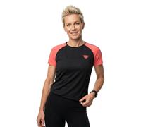 Dynafit Ultra 3 S-Tech S/S W- maglia trail running - donna Black/Red M/L