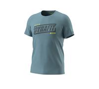 T-shirt Dynafit Graphic manica corta blu acciaio - XXL