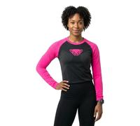Maglietta sportiva da donna Dynafit Speed Dryarn W L/S Tee Taglia: M / Colore: nero/rosa