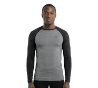 Maglietta funzionale da uomo Dynafit Tour Light Merino M L/S Tee Taglia: M / Colore: grigio/nero