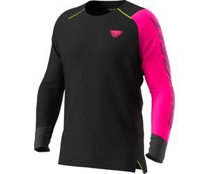 Dynafit - Maglietta traspirante a maniche lunghe - Dna Longsleeve M Pink Glo per Uomo - Taglia M - Rosa
