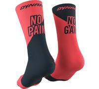 Dynafit No Pain No Gain - calzini corti 35/38 Light Red/Dark Blue unisex