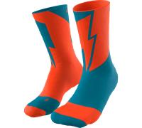 DYNAFIT - No Pain No Gain Socken Unisex - Arancione (Taglia: 35-38)