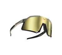 Dynafit Trail Evo Sunglasses, Occhiali da Sole Unisex-Adulto, Khaki/Black out Cat 3 (Multicolore), Taglia Unica