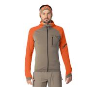 Dynafit Radical Polartec® - felpa in pile con cappuccio - uomo 46 Brown/Orange man Bluesign,Polartec Power Dry