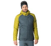 Giacca da uomo Dynafit Radical Dwn Rds M Hood Jkt Taglia: L / Colore: verde/grigio