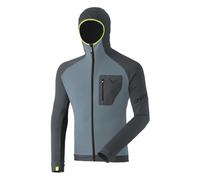 Dynafit Radical Polartec® - felpa in pile con cappuccio - uomo 50 Light Blue/Dark Blue/Yellow man Bluesign,Polartec Power Dry