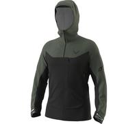 Dynafit Radical Softshell M - giacca softshell - uomo XL Black/Dark Green/Red man Recycled Materials,Pfc-Free,Bluesign