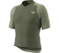 Maglia Dynafit Ride Light Half Zip manica corta verde oliva - S