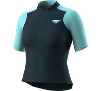 DYNAFIT - Ride Light Short Sleeve Full Zip Jersey Women - Blu (Taglia: 44)