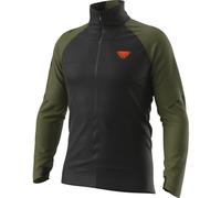 Dynafit Ride Wind M - giacca MTB - uomo M Black/Dark Green/Red man Bluesign,Polygiene