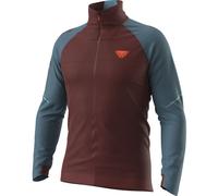 Dynafit Ride Wind M - giacca MTB - uomo S Dark Red/Light Blue man Bluesign,Polygiene