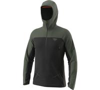 Dynafit Ridge DST M - giacca softshell - uomo M Black/Green/Red man Bluesign,Dwr,Pfc-Free