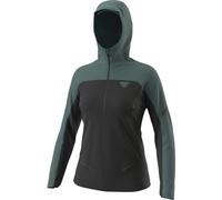 Dynafit Ridge DST W - giacca softshell - donna S Black/Green woman Dwr,Pfc-Free,Bluesign
