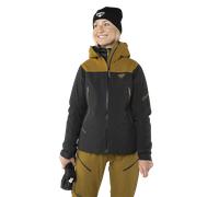 Dynafit Ridge GTX W - giacca in GORE-TEX - donna S Black/Brown woman Gore-Tex Epe,Pfc-Free,Recycled Polyamide