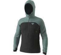 Dynafit Ridge Thermal Hoody M - felpa in pile - uomo XL Black/Green man Bluesign,Recycled Polyester,Pfc-Free,Dwr