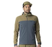Dynafit Ridge Thermal Hoody M - felpa in pile - uomo M Grey/Dark Green man Bluesign,Recycled Polyester,Pfc-Free,Dwr