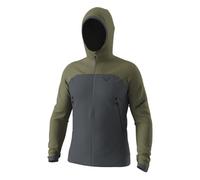 Dynafit Ridge Thermal Hoody M - felpa in pile - uomo L Grey/Dark Green man Bluesign,Recycled Polyester,Pfc-Free,Dwr