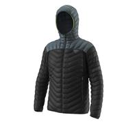 Dynafit Ridge Ultralight Down M - giacca piumino - uomo Black/Grey/Yellow M