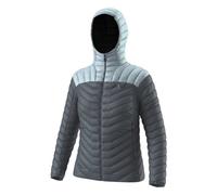 Giacca con cappuccio Dynafit Ridge Ultralight Down grigio azzurro blu pastello donna - S