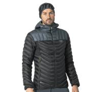 Dynafit Ridge Ultralight Down M - giacca piumino - uomo S Black/Dark Grey/Yellow man Rds,Piuma,Dwr,Recycled Polyamide,Pfc-Free,Bluesign