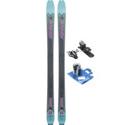 Dynafit Set Radical 88 women: sci da scialpinismo+attacco+pelli Grey/Blue 151
