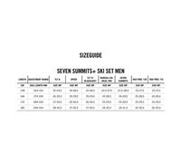 Sci Dynafit Seven Summits Plus + attacchi Radical Long Travel + pelli di foca Pomoca giallo blu - 158