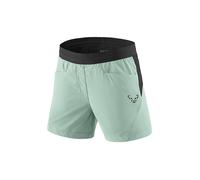 Dynafit Transalper Hybrid - pantaloni corti trekking - donna I46 D40 Light Green/Black woman Dry'ton,Durastretch