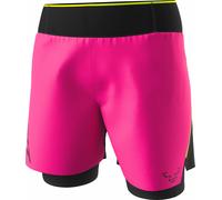 Dynafit - Short leggeri e traspiranti per il running - Dna Ultra W 2/1 Shorts Pink Glo - Taglia S - Rosa