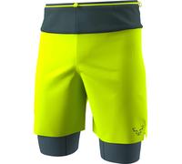 Dynafit - Short leggeri e traspiranti - Ultra 2/1 Shorts M Ultra Yellow per Uomo in Silicone - Taglia L - Giallo