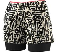 Dynafit - Short trail leggeri e traspiranti - Trail 2In1 Short W Overcast per Donne - Taglia S - Beige