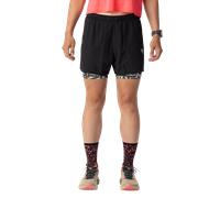 DYNAFIT - Shorts Trail 2in1 da donna - Nero (Taglia: 40)