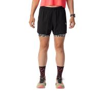 DYNAFIT - Shorts Trail 2in1 da donna - Nero (Taglia: 42)