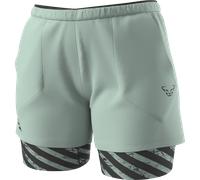 Dynafit - Women's Trail 2in1 Short - Pantaloncini da running XS turchese