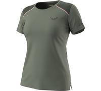 Dynafit Sky W - maglia trail running - donna M Green/Light Pink woman Bluesign,Polygiene,Recycled Materials