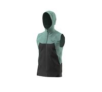 DYNAFIT Softshell da uomo Transalper DST con cappuccio petrolio | L