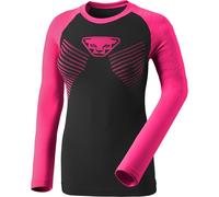 Maglietta sportiva da donna Dynafit Speed Dryarn W L/S Tee Taglia: M / Colore: nero/rosa