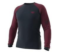 Dynafit Speed Polartec® - maglia maniche lunghe - uomo L Dark Blue/Bordeaux man Polartec Power Grid,Recycled Materials