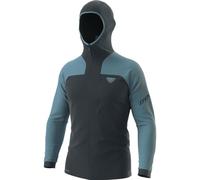 Dynafit Speed Polartec® Hooded - felpa in pile - uomo L Dark Grey/Blue man Polartec Power Grid