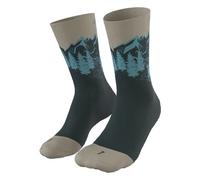 Dynafit Stay Fast - calzini corti - uomo 35/38 Dark Blue/Light Brown/Light Blue unisex