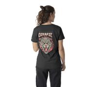 DYNAFIT - T-Shirt 24/7 Graphic da donna - Nero (Taglia: 44)