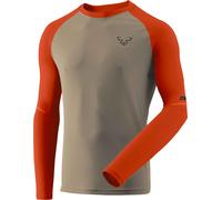 Dynafit - T-shirt traspirante - Alpine Pro M L/S Tee Alabama per Uomo in Pelle - Taglia XL - Arancione